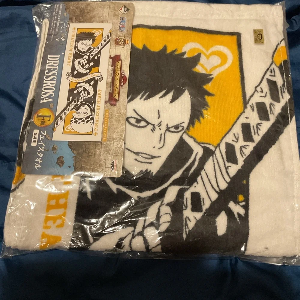 Trafalgar Law Pirates of Heart Hand Towel One Piece